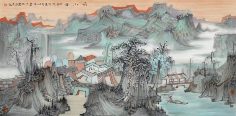 赣州市南康区书画家协会-中美协于冬作品欣赏