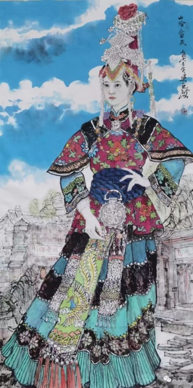 赣州市南康区书画家协会-千人书画展柴京津作品