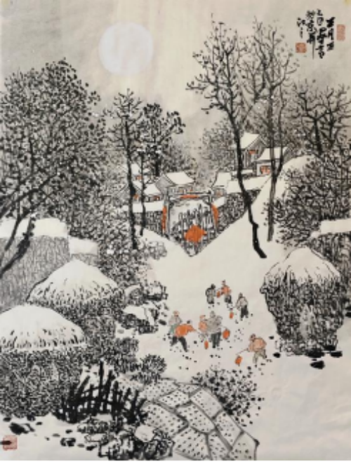 赣州市南康区书画家协会-千人书画展专题二欣赏