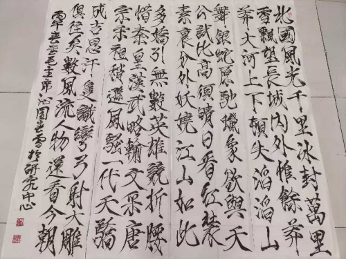 赣州南康区书画家协会-千人书画展专题四欣赏