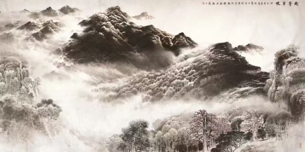 赣州南康区书画家协会-（一）第三届亚洲美术双年展来稿及特邀画家作品选登