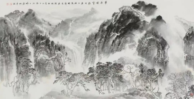 赣州市南康区书画家协会-许钦松国画作品欣赏