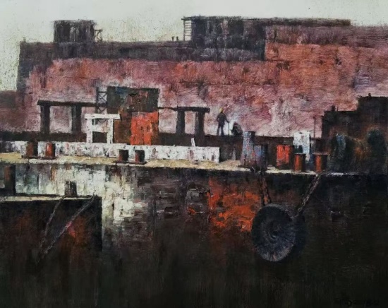 赣州南康区书画家协会-吴锐鸿油画作品欣赏